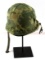 EARLY VIETNAM WAR M-1 COMBAT HELMET & LINER