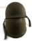 WWII US STEEL COMBAT HELMET WITH WEBBING AND STRAP