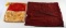 US ARMY SWEETHEART PILLOW COVER & POUCH LOT OF TWO