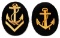 PAIR OF WWII KREIGSMARINE PETTY OFFICERS ARM PATCH