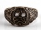 WWII GERMAN THIRD REICH ANTI PARTISAN SILVER RING