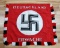 GERMAN WWII DEUTSCHE ERWACHE REPRODUCTION BANNER