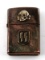 GERMAN WWII WAFFEN SS TOTENKOPF CIGARETTE LIGHTER