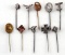 10 GERMAN WWII THIRD REICH STICKPIN LOT IRON CROSS