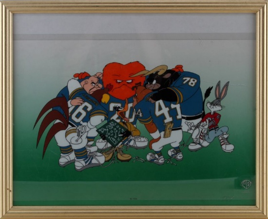 BUGS BUNNY WARNER BROS CARTOON FOOTBALL SERICEL