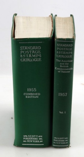 STANDARD POSTAGE & STAMPS CATALOGUE 1955 & 1957