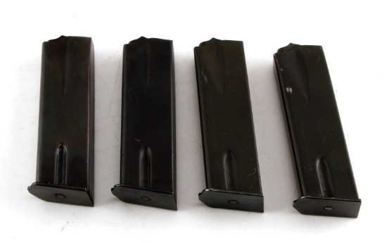 BROWNING HI POWER 9MM PISTOL MAGAZINE LOT OF FOUR