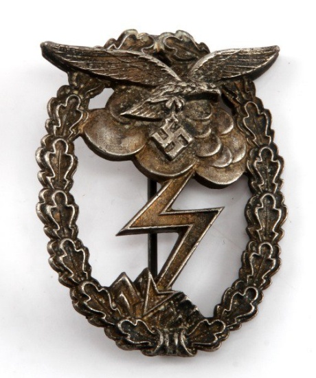 WWII GERMAN LUFTWAFFE GROUND ASSAULT BADGE