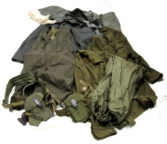 US ARMY AND NAVY WWII UNIFORM CLOTHING UNIFORM LOT