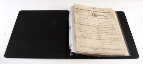 COLLECTION OF WWI TO WWII U.S. MILITARY DOCUMENTS