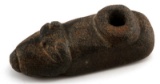 NATIVE AMERICAN REPLICA EFFIGY STONE PIPE