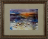 SIGNED LIMITED EDITION PRINT WATERCOLOR LANDSCAPE