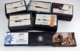 US MINT PROOF SET LOT OF 27 SETS ORIG MAILERS