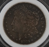 1921 MORGAN SILVER DOLLAR MINT STATE COIN