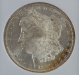 1880 S MORGAN SILVER DOLLAR DMPL MINT STATE COIN