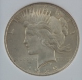 1925 SILVER PEACE DOLLAR MINT STATE COIN