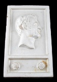 RAISED TERRACOTTA  RELIEF OF ABRAHAM LINCOLN