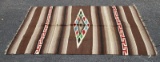 VINTAGE SOUTHWESTERN NAVAJO STYLE WOOL RUG