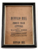 VINTAGE BUFFALO BILL CHOICE CIGAR CUTTINGS BAG