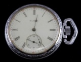 VINTAGE OPEN FACE ELGIN POCKET WATCH