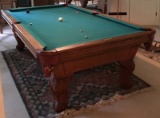 MURREY & SONS VINTAGE STANDARD POOL TABLE