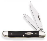 WORKING MEDIUM JACK CASE KNIFE W JET BLACK HANDLE