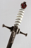 CSA  HOMAGE CIVIL WAR ARTILLERY DAGGER & SCABBARD