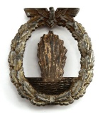 WWII GERMAN THIRD REICH MIND SWEEPER BADGE