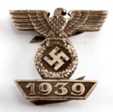 WWII GERMAN THIRD REICH 1939 IRON CROSS SPANGE