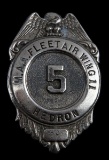 MASTER AT ARMS FLEET WING 11 BADGE HEDRON