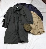 LARGE MILITARY DUFFLE BAG WITH USAF COATS & MORE