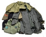 LARGE GROUPING OF ASSORTED MILITARY UNIFORM COATS