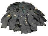VIETNAM AND AFTER ERA ARMY TUNIC W CLOTH INSIGNIA