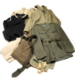 WWII & LATER MILITARY UNIFORM LOT ARMY NAVY MARINE