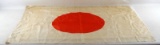 WWII JAPANESE SILK MEATBALL FLAG 39X28 VET CAPTURE