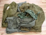 ASSORTED WWII US ARMY MILITARY GEAR LOT