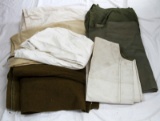 US MILITARY LOT OF VARIOUS BLANKETS AND BAGS