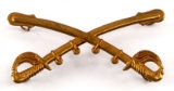 M-1872 CAVALRY CROSSED SABER CAP INSIGNIA