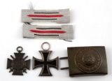 GERMAN WWI IRON CROSS BUCKLE HINDENBURG CROSS