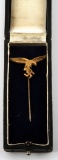 GERMAN WWII LUFTWAFFE PIN WITH PRESENTATION BOX