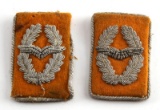 WWII GERMAN THIRD REICH LUFTWAFFE MAJOR COLLAR TAB