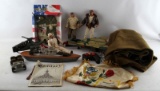 LOT OF VINTAGE MILITARY TOY LOT VARIED