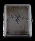 GERMAN WWII AFRICA CAMPAIGN CIGARETTE CASE