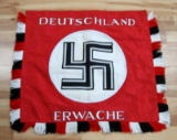 GERMAN WWII DEUTSCHE ERWACHE REPRODUCTION BANNER