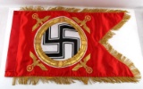 GERMAN WWII WAFFEN SS LEIBSTANDARD HITLER BANNER