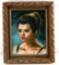 REALIST OIL PAINTING PORTRAIT OF YOUNG WOMAN