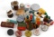 ASSORTED VINTAGE FLY LINE CLEANER CONTAINER LOT