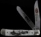 CASE XX 21750 WAR SERIES WWII TRAPPER POCKET KNIFE