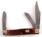 CAMILLUS 3 BLADE STAG ANTLER POCKET KNIFE NEW YORK
