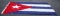 LARGE 6 X 9 FOOT CLOTH COTTON CUBAN FLAG DEFENSE